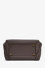 Celine Taupe Leather Mini Belt Bag With Strap