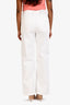 Maje White Denim Wide Leg Jeans Size 36