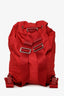 Prada Red Nylon Backpack