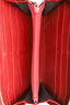 Gucci Red Leather Zip Wallet