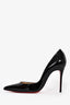 Christian Louboutin Black Patent 'Iriza 100' Pumps Size 36.5