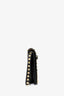 Valentino Black Leather Rockstud Clutch