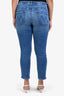 MOTHER Light Blue Denim Mid Rise Dazzle Crop Jeans Size 32