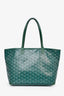 Goyard Green Goyardine Canvas 'Artois' PM Tote