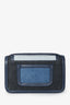 Pierre Hardy Blue Tricolour Denim Leather Trim 'Alpha' Crossbody Bag