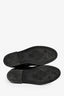Louis Vuitton Black Rubber Monogram Rain Boot Size 38