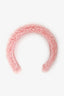 Miu Miu Pink Shearling Headband