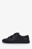 Saint Laurent Black Leather Sneakers Size 40
