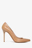 Stuart Weitzman Nude Patent Pumps Size 6.5