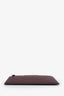 Givenchy Burgundy Quilted Pouch