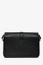 Saint Laurent Black Leather Medium Monogram Universite Crossbody Bag