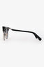 Fendi Black Gradient Cat Eye Round Sunglasses