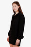 Saint Laurent Black Shirt Dress Size 38