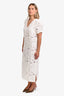 Baum und Pferdgarten White Lace 'Agdel' Midi Dress Size S-M