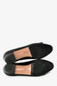 Salvatore Ferragamo Black Leather Vera Kitten Heels Size 6.5