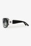 Pre-loved Chanel™ Black/White Acrylic CC Sunglasses