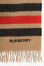 Burberry Brown Cashmere Fringe Scarf