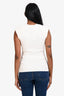 3.1 Phillip Lim White Knit Sleeveless Tank Top Size S