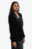 Emporio Armani Black Velvet Blazer Size 40