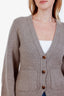 Khaite Taupe Cashmere Knit 'Scarlet' Cardigan Size XS