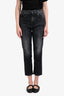 R31 Black Dark Wash Denim Straight Leg Size 28