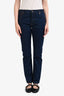 Gucci Dark Denim Web Slim Fit Jeans Size 32
