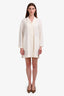 Dries Van Noten Vintage White Blazer Midi Dress Size 36