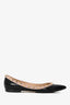 Valentino Black Patent Leather Rockstud Flats Size 35.5