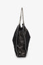 Stella McCartney Black Faux Suede Falabella Tote Bag with Pouch