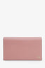 Gucci Pink Pebbled Leather Betty Wallet on Chain