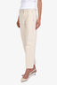 Lemaire White Denim Cropped Jeans Size 38