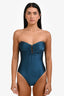 Zimmermann Teal One-piece Swimsuit Size 6