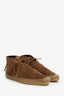 Saint Laurent Brown Suede Moccasin Espadrille Size 38