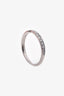 Tiffany & Co. Platinum Diamond 'Tiffany Harmony' Band Ring Size 5