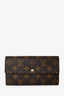 Louis Vuitton 2011 Monogram Leopard Print Sarah Wallet