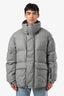 Moncler Grenoble Grey Down Gresson Puffer Jacket Size L Mens