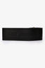Christian Dior 2020 Black Leather Double Buckle Belt Size 80