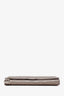 Gucci Rose Gold Metallic Canvas GG Imprimé Chain Wallet
