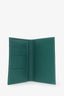 Goyard Green Goyardine Leather Grenelle Passport Holder
