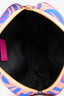 Emilio Pucci Blue/Multicolour Nylon Patterned Cosmetic Bag