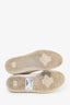 Gucci Beige Mesh Suede G75 Interlocking G Sneaker Size 7 Mens