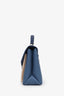 Louis Vuitton 2018 Blue/Cream Taurillon Leather My Lockme Top Handle with Strap