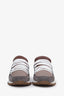 Brunello Cucinelli Brown Suede Colourblock Sneakers Size 39
