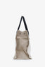 Saint Laurent Linen Canvas Rive Gauche Tote Bag