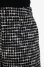 L'AGENCE Black/White Tweed High-Rise Shorts Size 4