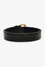 Gucci Black Leather Belt Size 80