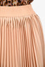 Derek Lam Pink Pleated Midi Skirt Size 4