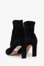 Jimmy Choo Black Velvet Sock Boots Size 37.5