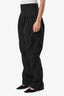 Ganni Black Nylon Cargo Pants Size 38