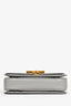 Gucci Grey Calfskin Horsebit Siena Small Shoulder Bag